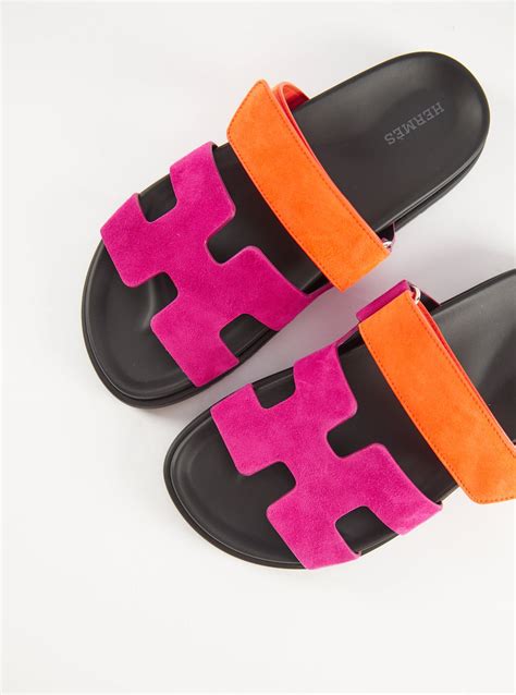 hermes sandals orange and pink|hermes sandals original.